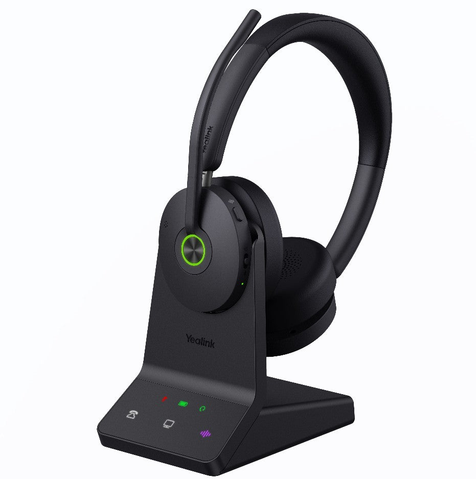 Yealink WH68 Dual UC DECT & Bluetooth Wireless Technology, 4-Mic Hybrid ANC, 4-Mic Noise Cancellation, All-Day-Wearing Comfort Yealink WH68 Dual UC DECT & Bluetooth Wireless Technology, 4-Mic Hybrid ANC, 4-Mic Noise Cancellation, All-Day-Wearing Comfort